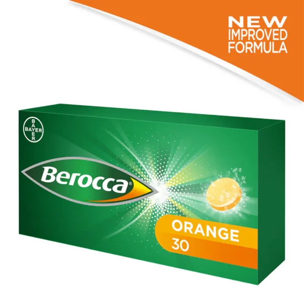Berocca orange flavour effervescent tablets - Image 2