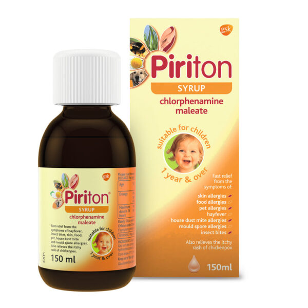 Piriton syrup (150 ml) - Image 10