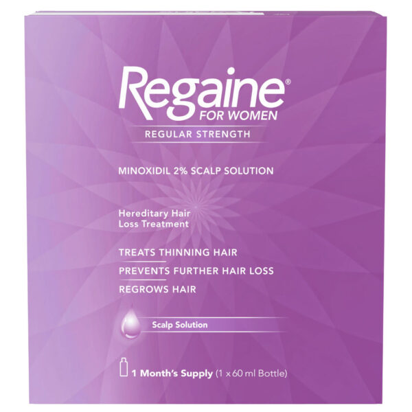 Regaine for women regular strength 2% minoxidil