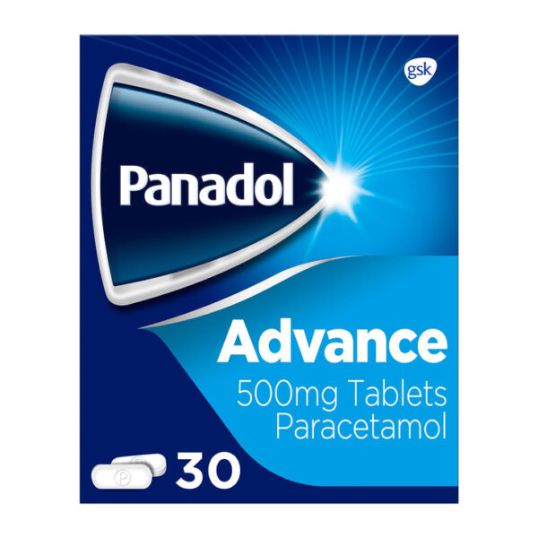 Panadol advance pain relief 500mg paracetamol tablets (16 tablets) - Image 3