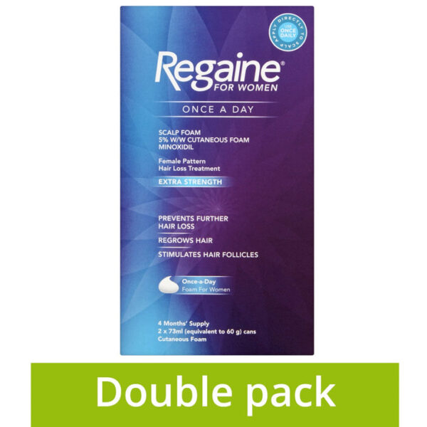 Regaine for women once a day extra strength scalp foam (8 month supply) - Image 3