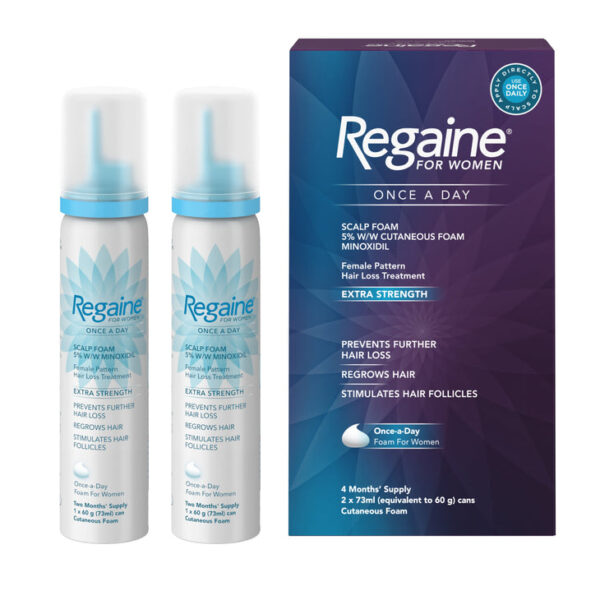 Regaine for women once a day extra strength scalp foam (8 month supply) - Image 12