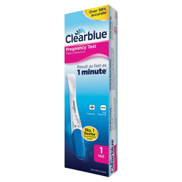 Clearblue plus pregnancy test with colour change tip (1 unit) - Image 9