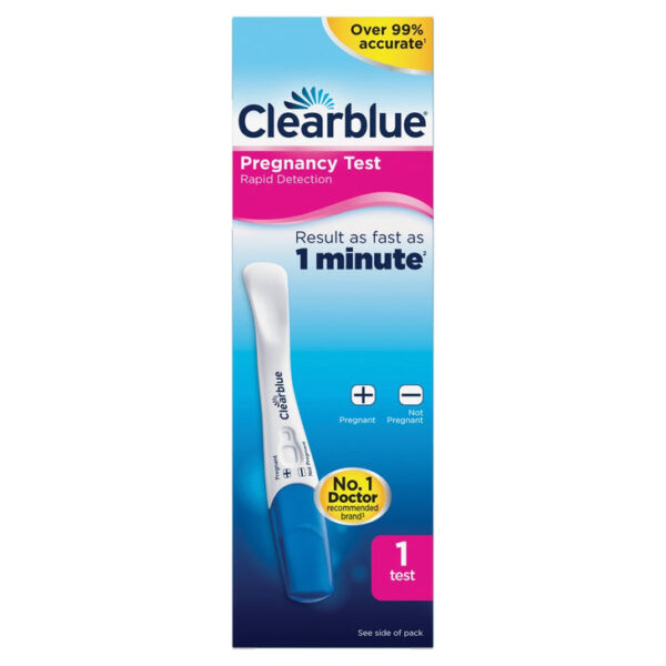 Clearblue plus pregnancy test with colour change tip (1 unit) - Image 3