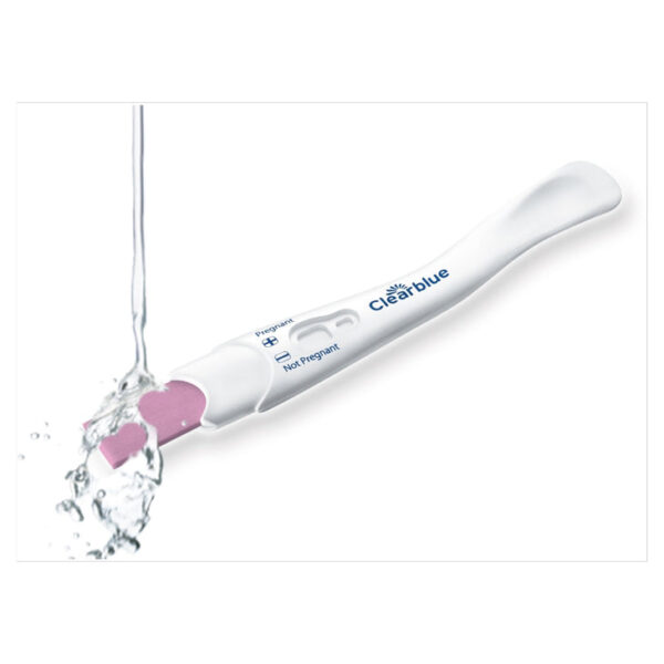 Clearblue plus pregnancy test with colour change tip (1 unit) - Image 8