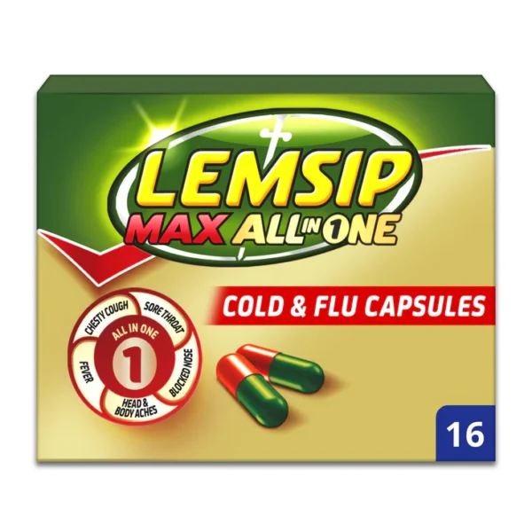 Lemsip max cold & flu capsules