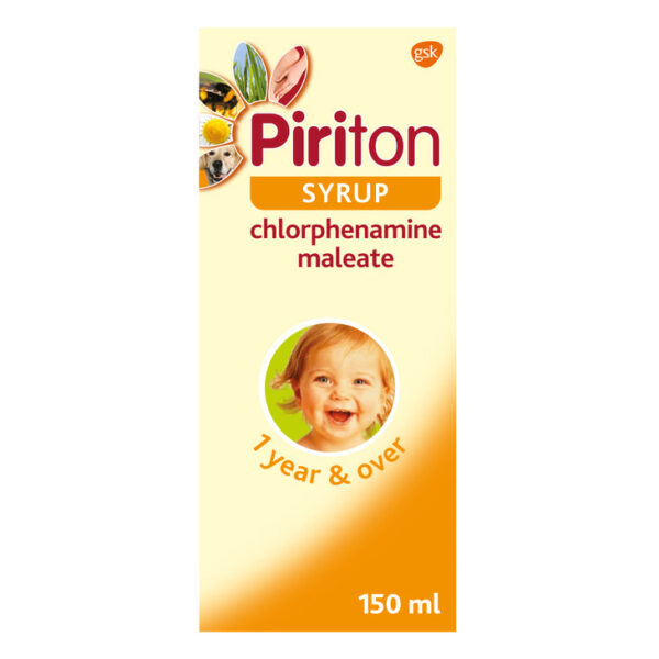 Piriton syrup (150 ml) - Image 9