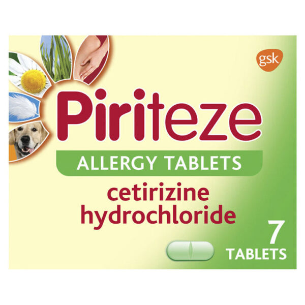 Piriteze allergy tablets - Image 10