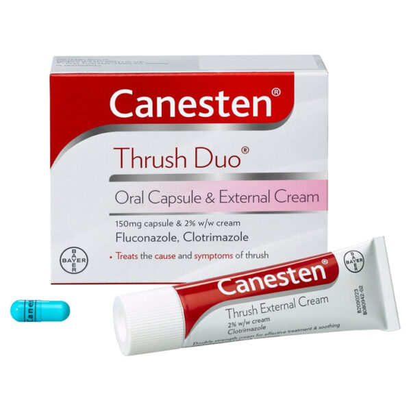 Canesten thrush duo oral capsule & external cream - Image 3