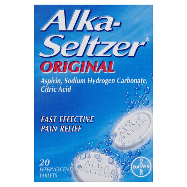 Alka-Seltzer original tablets (20 tablets) - Image 2