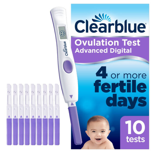 Clearblue digital ovulation test with dual hormone indicator tests (10 tests) - Image 4