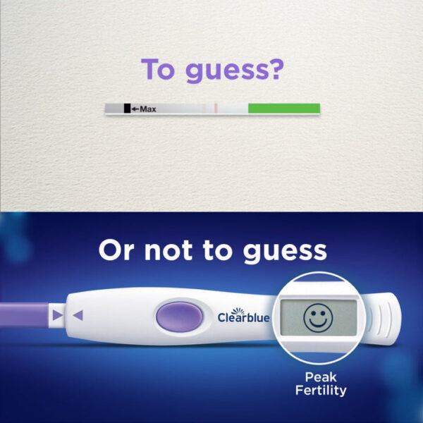 Clearblue digital ovulation test with dual hormone indicator tests (10 tests) - Image 12