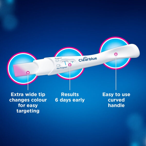 Clearblue early detection pregnancy test (2 pack) - Image 11