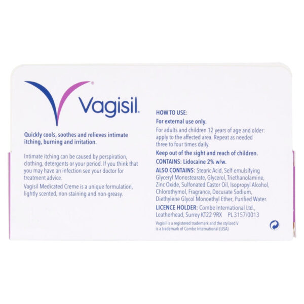 Vagisil medicated creme (30g) - Image 7