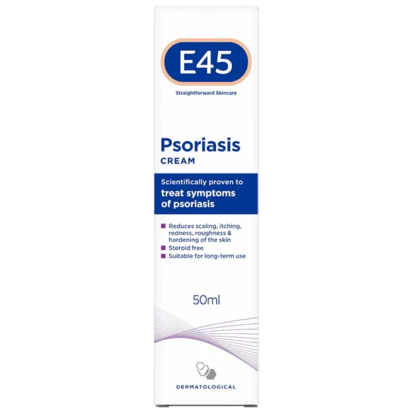 E45 psoriasis cream