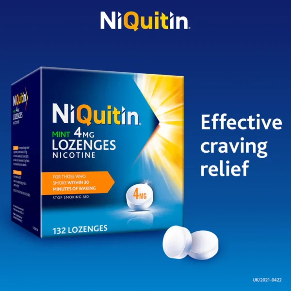 NiQuitin mint 4mg lozenges - Image 2