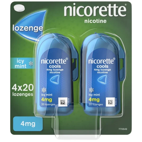 Nicorette® Cools 4mg Lozenge Nicotine