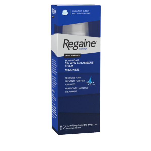 Regaine for men extra strength foam 5% (73ml)