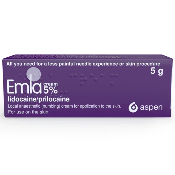 Emla numbing cream 5%