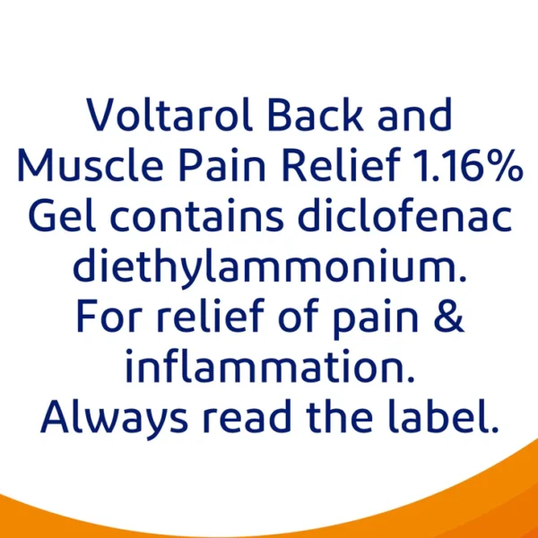 Voltarol back & muscle pain relief 1.16% gel - Image 5