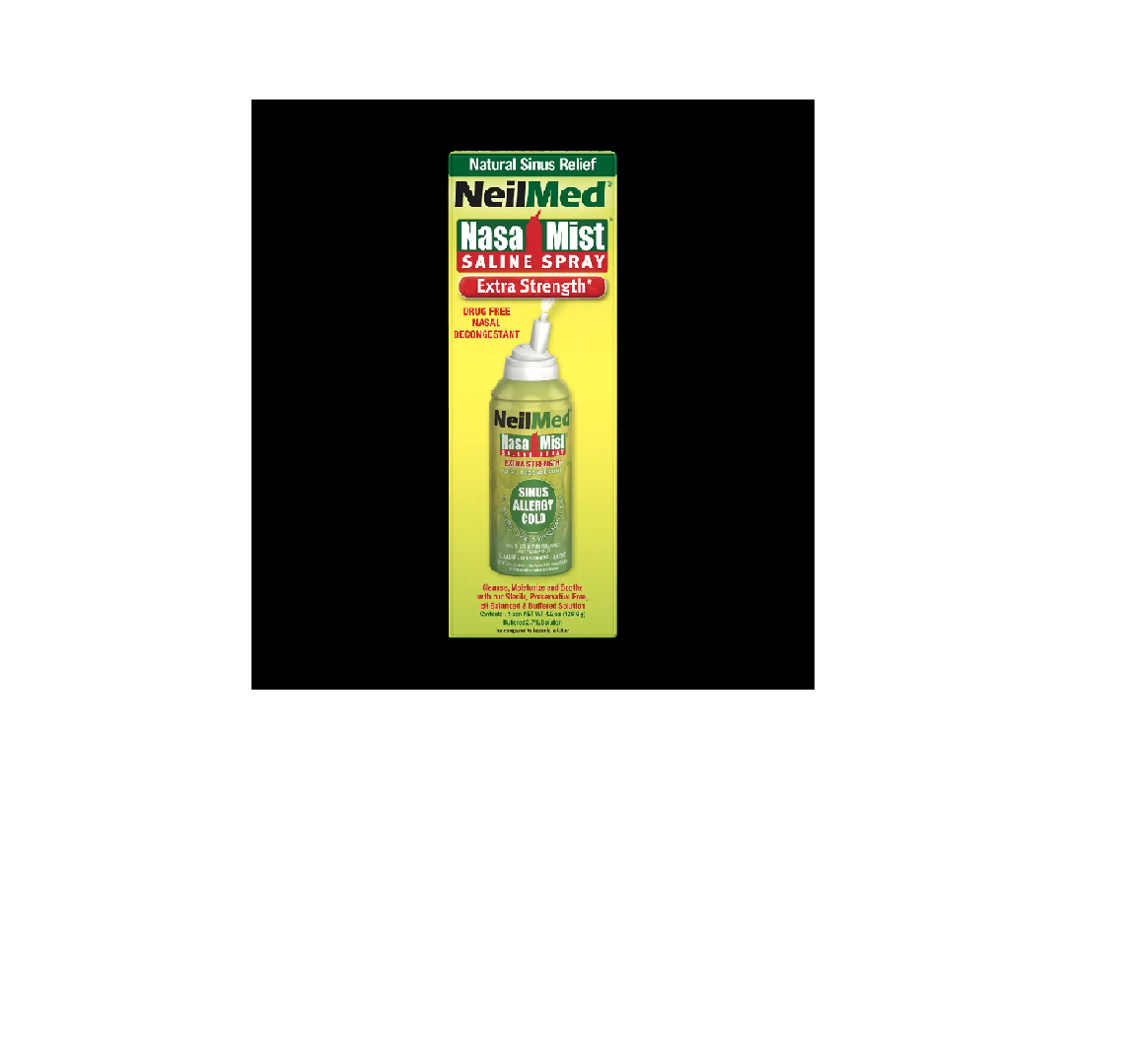 neilmed nasamist saline spray extra strength